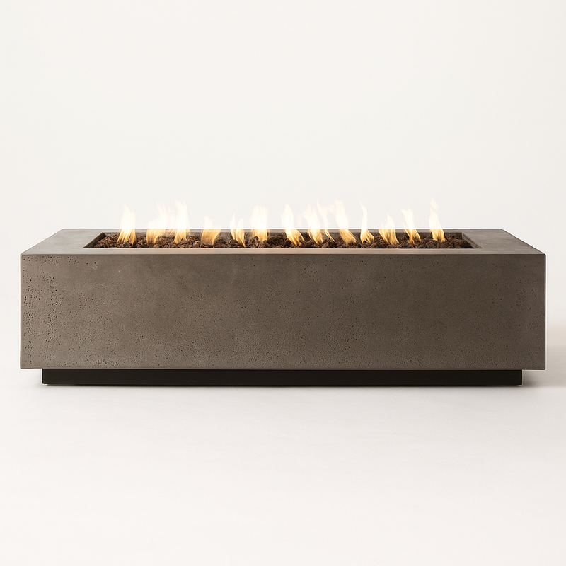 StoneLyte Horizon 60 Concrete Fire Pit